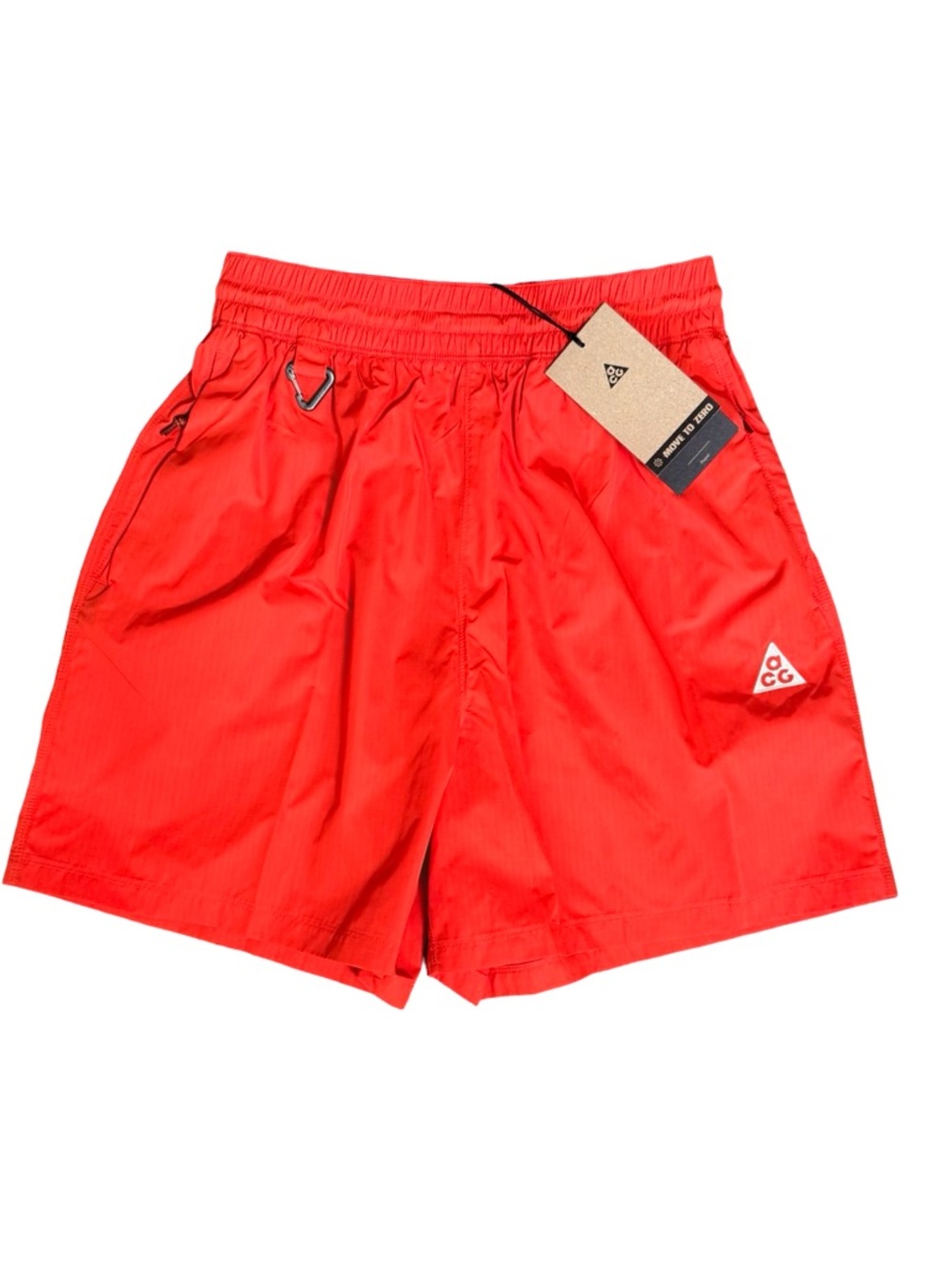 Nike ACG Repel Ripstop‎ Hiking Shorts Red Womens XS Trail HJ0263-633 NEW - Picture 4 of 13